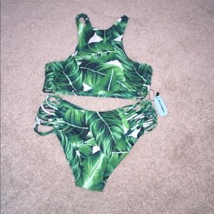 2 piece swim suit