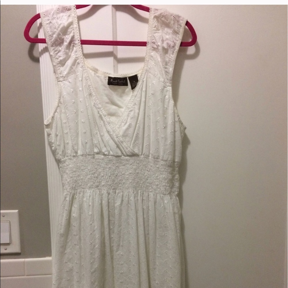 White Eyelet Dress