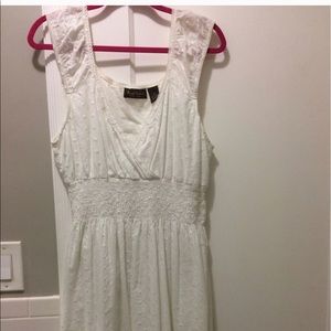 White Eyelet Dress