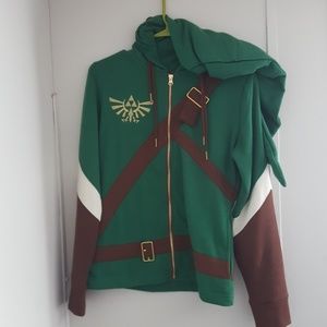 Legend of Zelda zip up hoodie