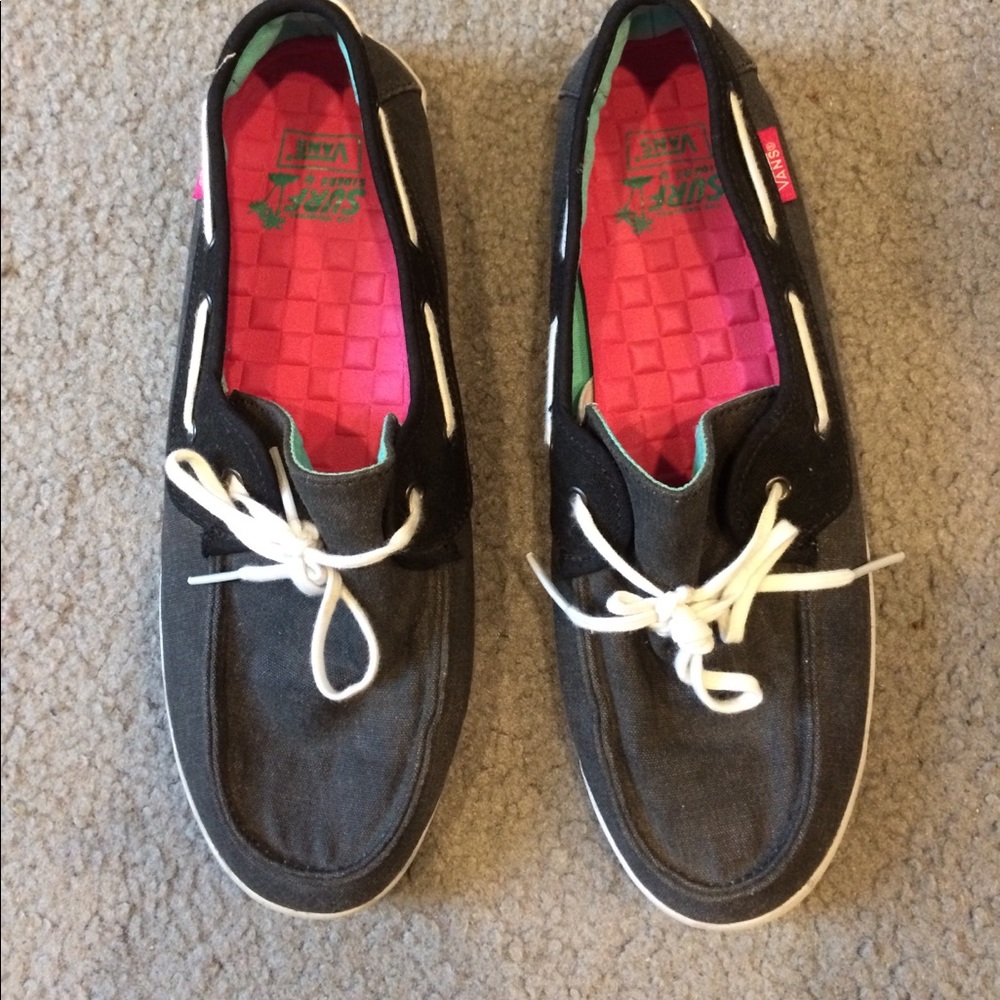 Vans boat shoes