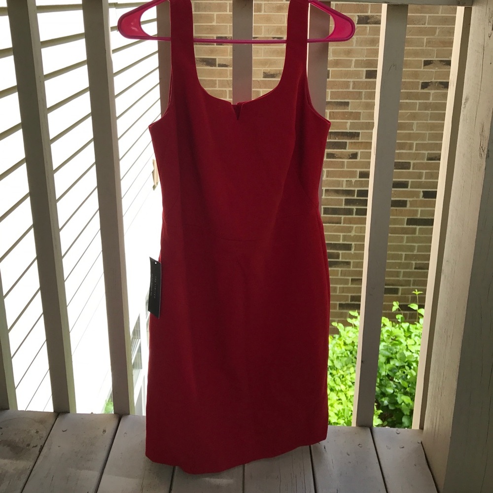 Red dress from The Limited