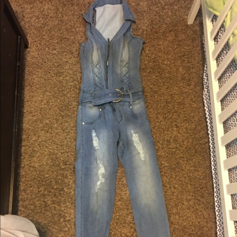 Colombian  jeans jumpsuit denim  size 5 (10 col)
