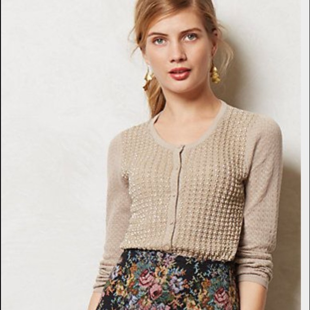 ANTHROPOLOGIE: Yoana Baraschi Pointelle Cardi