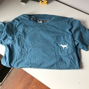 VS PINK DOG CAMPUS TEE