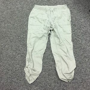 Lightweight gray cargo pants