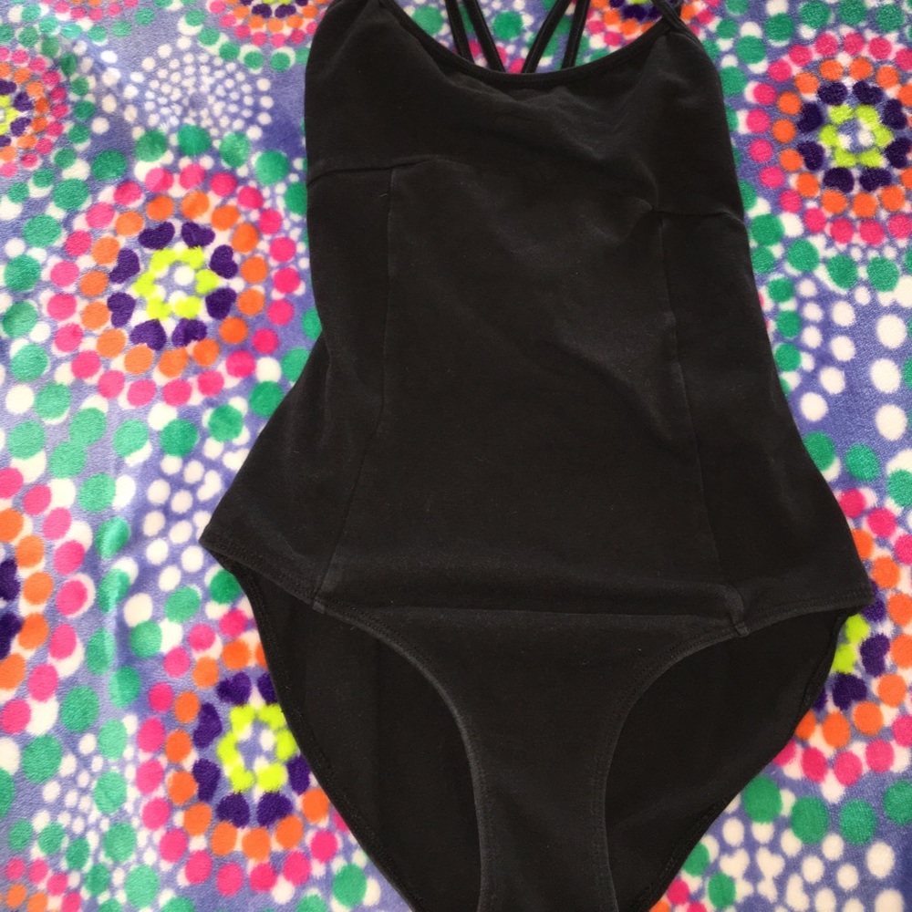 Black leotard