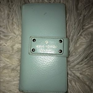 Kate Spade light blue Wallet