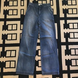 Madewell wide leg jeans NWT