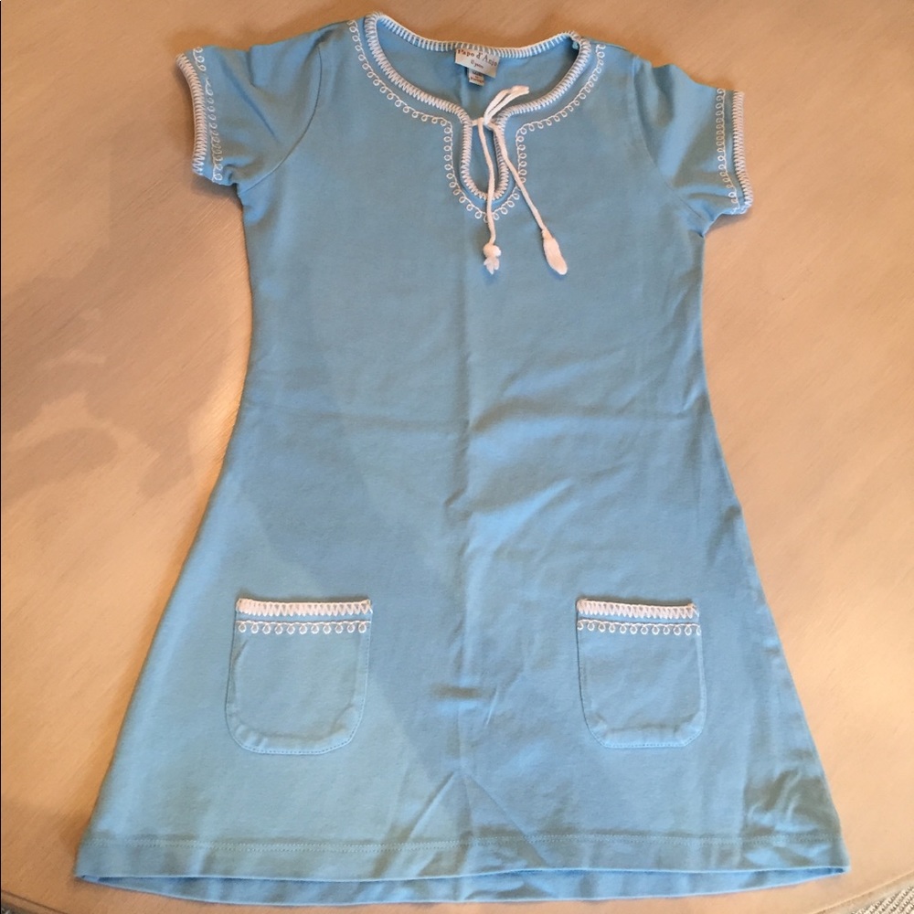 Papo d'Anjo Girls cotton sundress size8