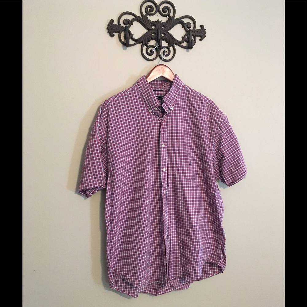 Nautica Short Sleeve Button Down