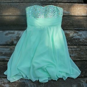 Lace up formal/prom dress