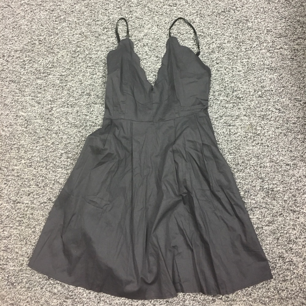 Black short dress