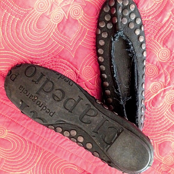 pedro garcia Shoes - Pedro Garcia Rivets Ballet Flats Black 8 pedro garcia Shoes - Pedro Garcia Rivets Ballet Flats Black 8