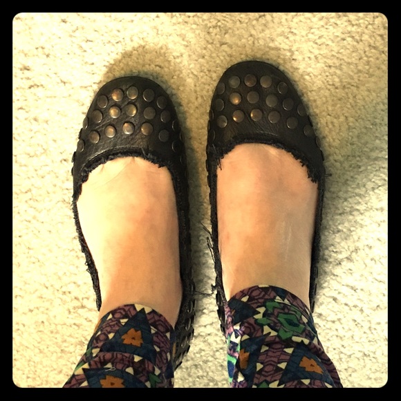 pedro garcia Shoes - Pedro Garcia Rivets Ballet Flats Black 8 pedro garcia Shoes - Pedro Garcia Rivets Ballet Flats Black 8
