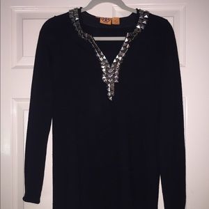 Black Tory Burch Tunic