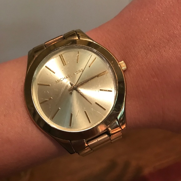 Gold Michael Kors Watch