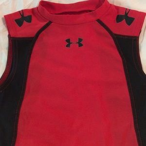 Boy's Under Armour compression fit.  Youth small