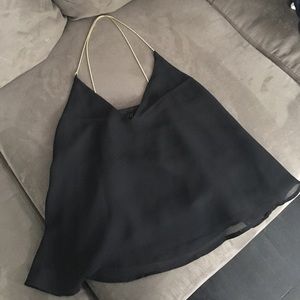 H&M Gold String Tank Top