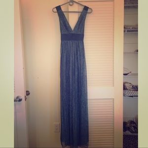 BCBG MAXAZRIA Dark Teal Floor-length Gown Size 2