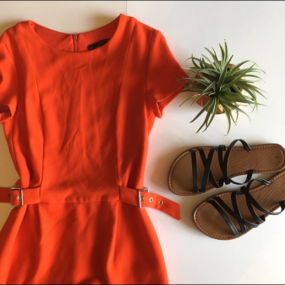 ZARA Trafaluc Geranium jumpsuit dress - Picture 2 of 8