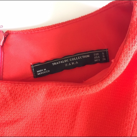 ZARA Trafaluc Geranium jumpsuit dress - Picture 6 of 8