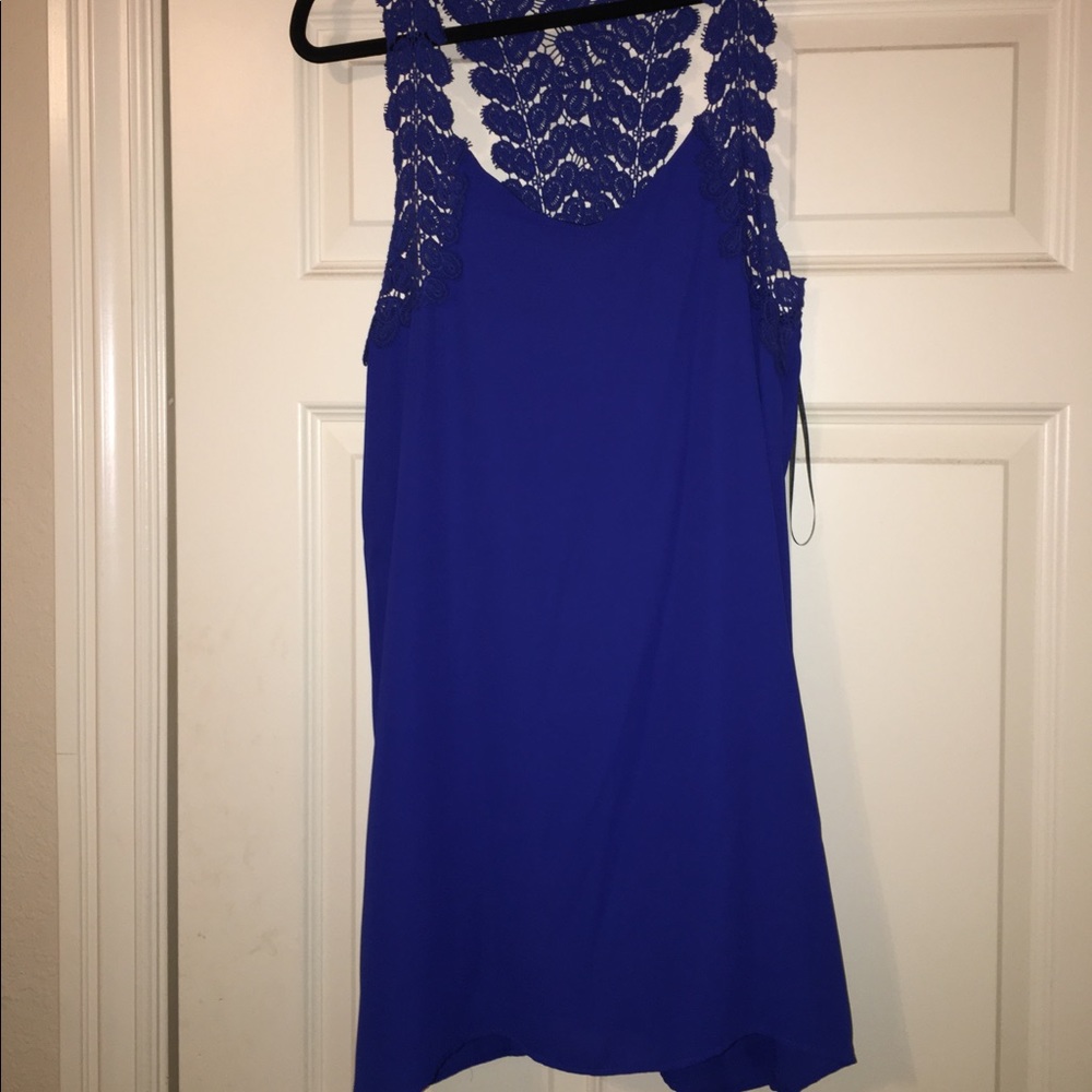 Royal Blue Dress