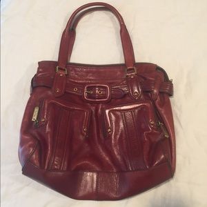 Cole Haan Burgundy Satchel