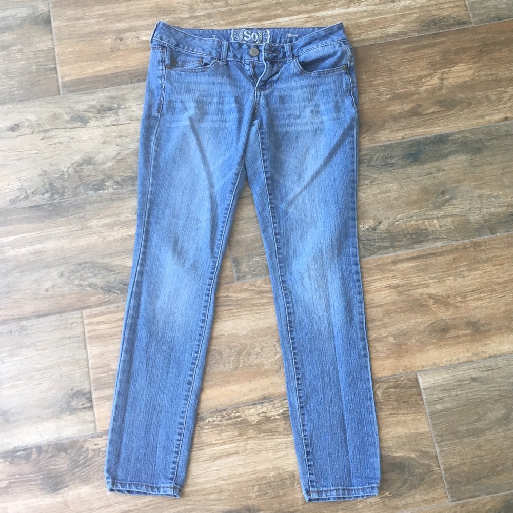 So skinny jeans