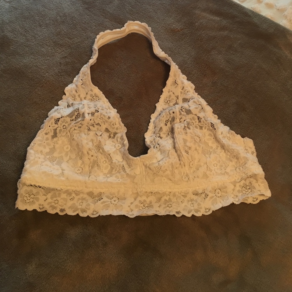 White lace Aerie bralette