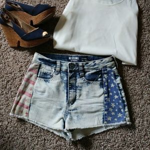 { Mossimo } 4th of July Mini Shorts