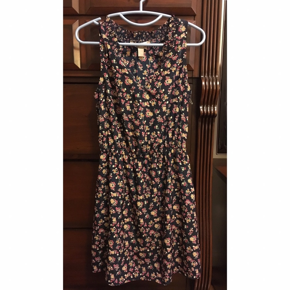 Floral Dress (Belt Included)
