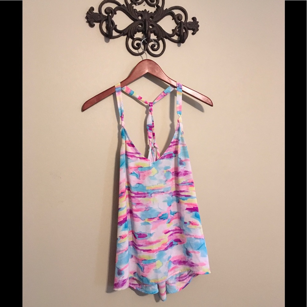 Pastel Multi-color Tank Top