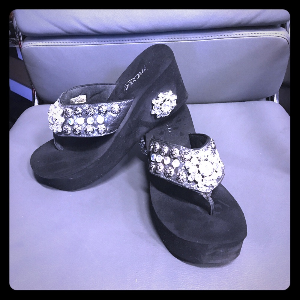Grazie Wedge Flip Flop Sandal