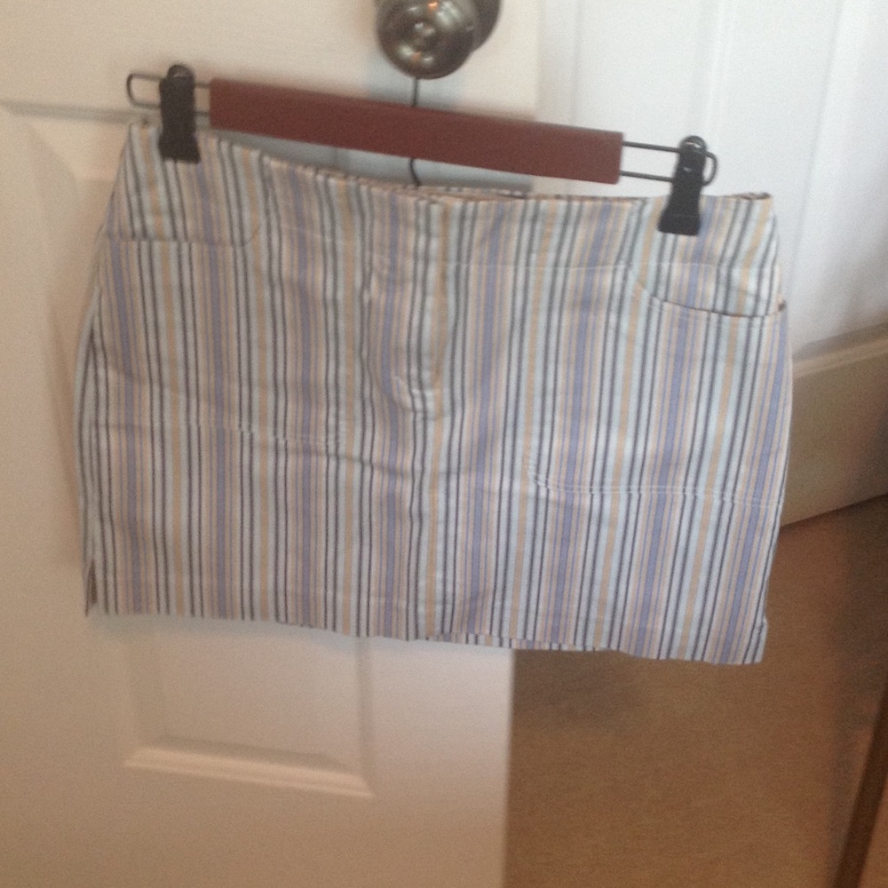 Express striped skirt