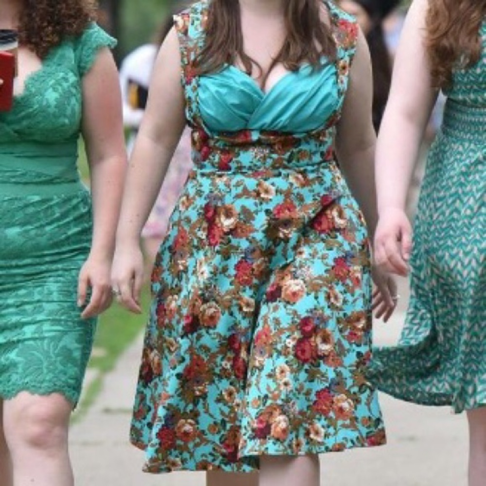 Vintage inspired 50s Lindy Bop dress