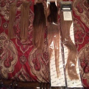 100% Remy hair tape in extensions