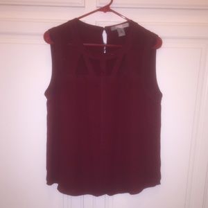 Forever 21 cut out blouse