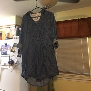 Denim dress