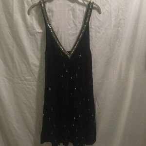Free People black mini dress