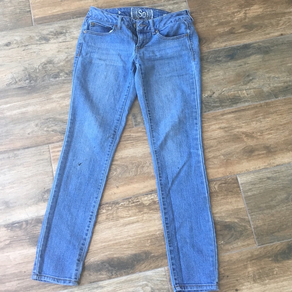 So skinny jeans