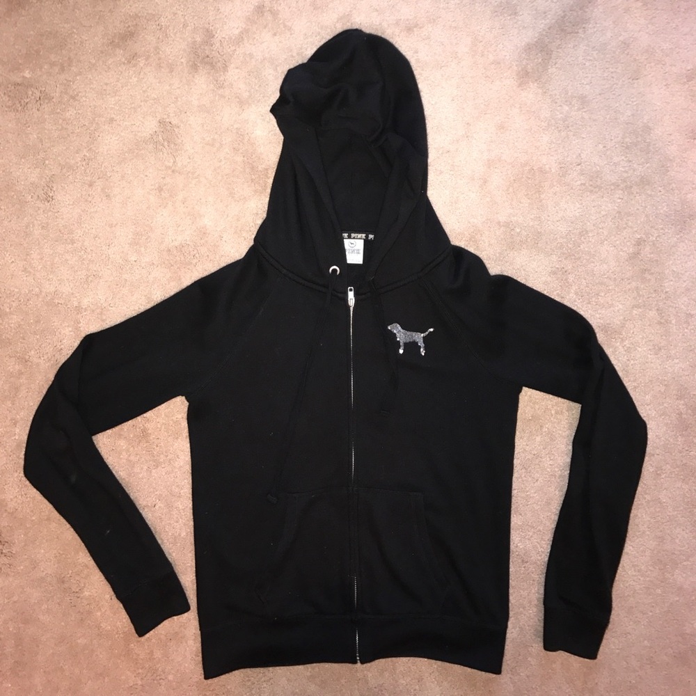 Rare VS Pink Zip Up Hoodie