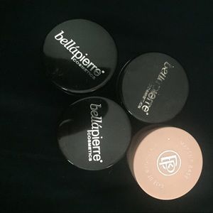 Bellá Pierre cosmetics loose eye shadows