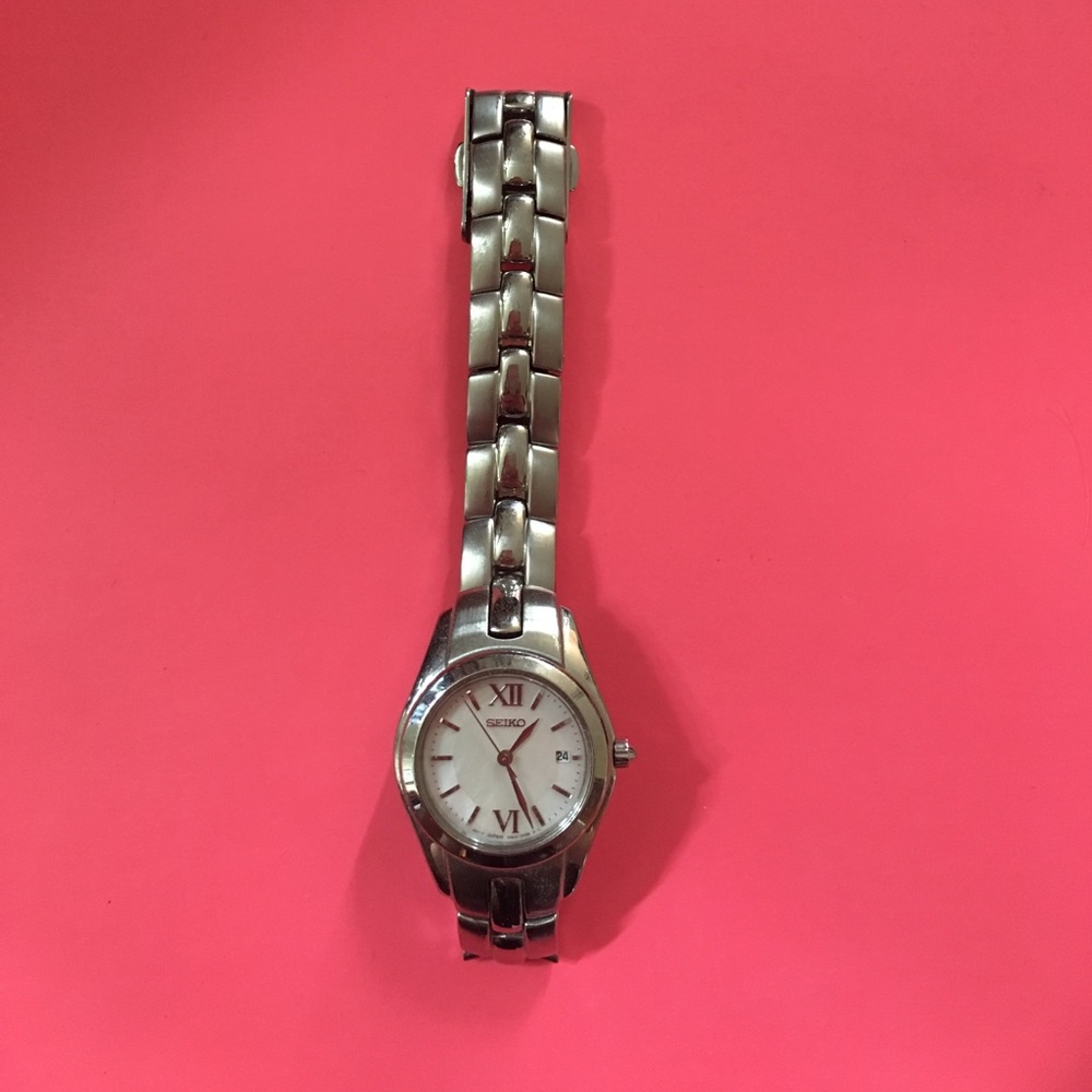 Seiko Silver Watch