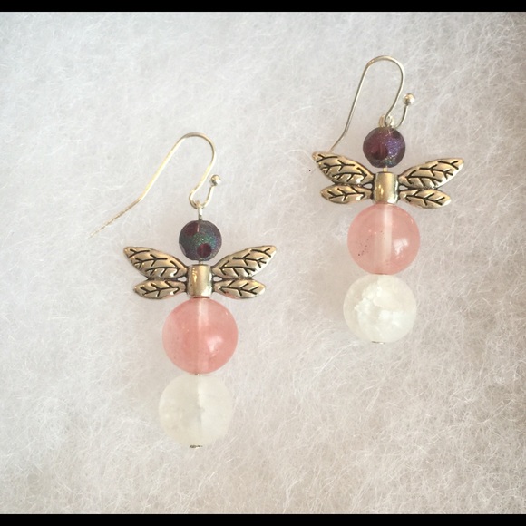 Crystal Quartz and Cherry Glass Set - Picture 3 of 4