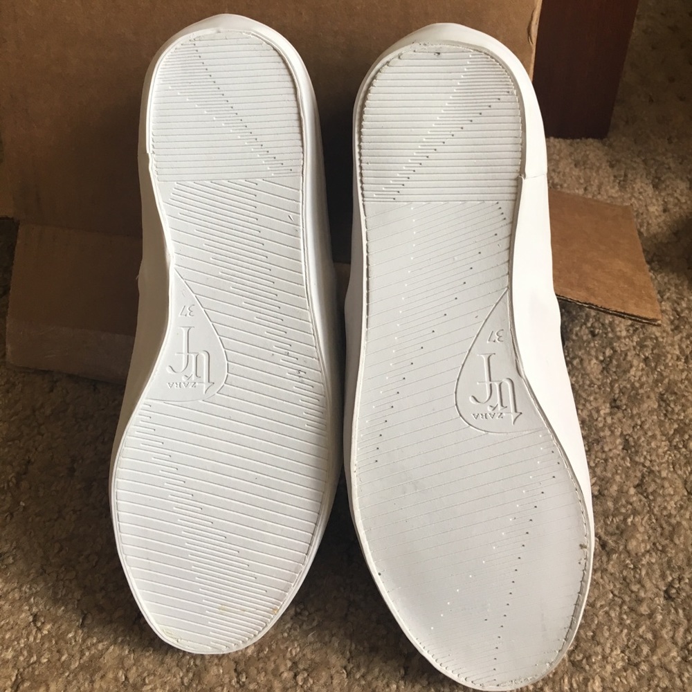 ⚡️2xHP⚡️Zara Embossed Leather Slip-Ons - Picture 3 of 4