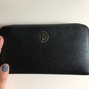Tory Burch Parker Leather Continental Wallet