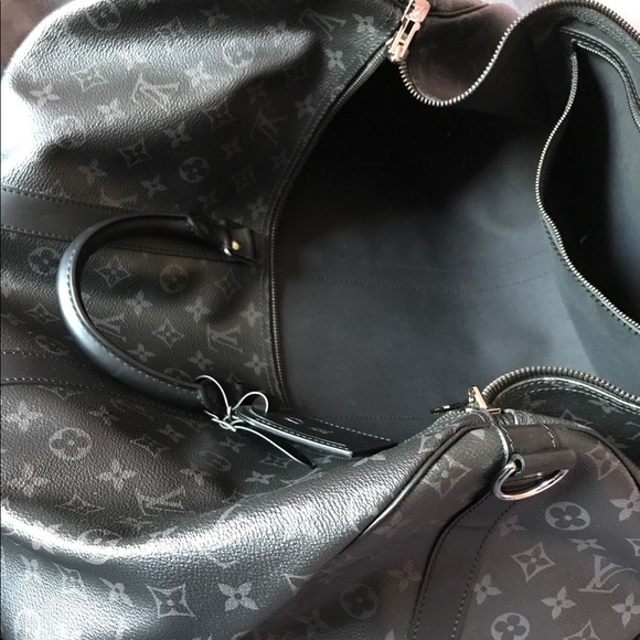 Louis Vuitton Keepall Bandoulière 55 Monogram Duffle Bag  Louis Vuitton Keep All 55 Bandoulier