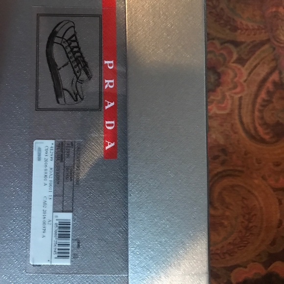 Prada shoes red and white. Brand new ! - Picture 4 of 4