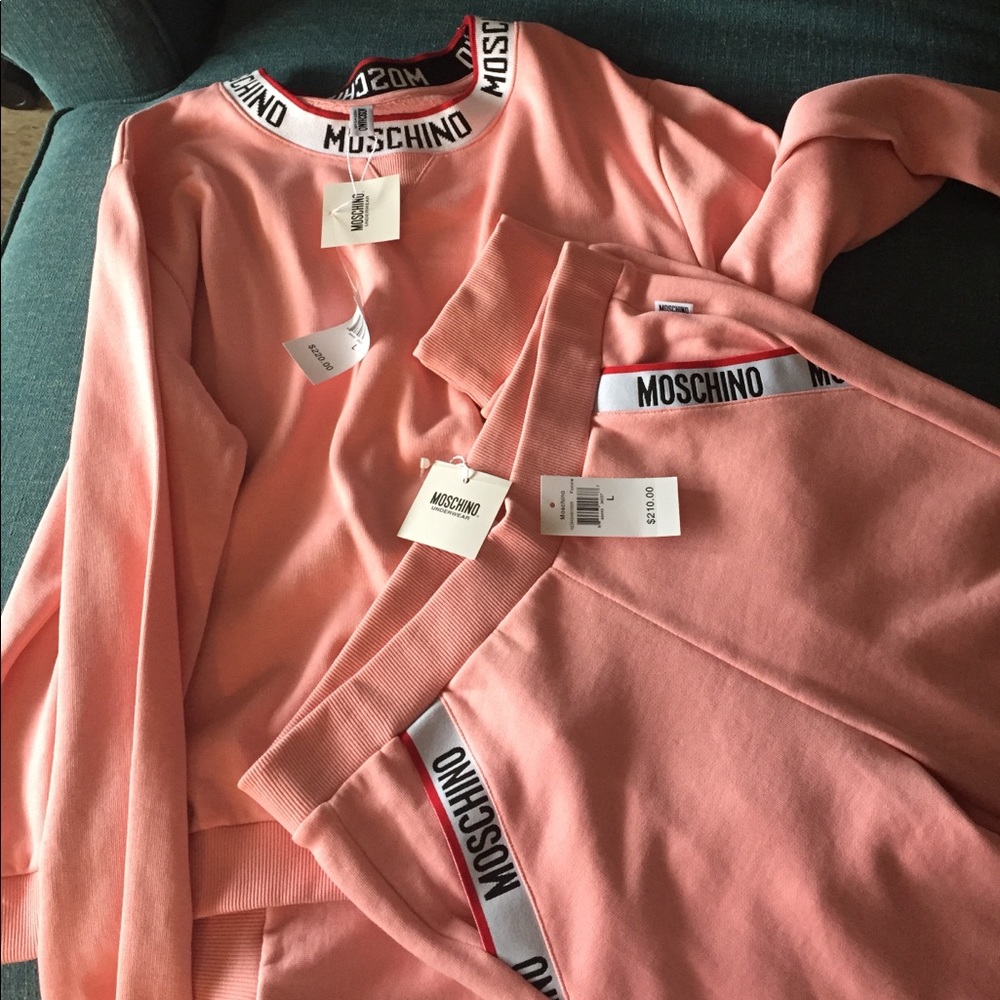 Brand New Moschino Sweatsuit